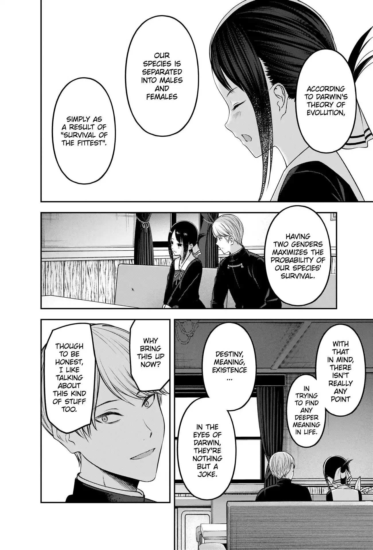 Kaguya-sama wa Kokurasetai - Tensai-tachi no Renai Zunousen Chapter 218 4